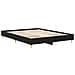 Struttura letto Rovere Nero 140x200 cm Legno ingegnerizzato - Foto miniatura 7