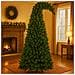 Albero Di Natale Grumpy Verde Punta Ricurva 180cm Addobbo Natalizio 800 Punte - Foto miniatura 5