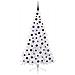 Albero di Natale artificiale Bianco 180 cm PVC e Acciaio - Foto miniatura 3