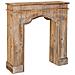 Cornice Per Camino In Legno Marrone 100x29x110h Cm - Foto miniatura 1
