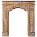 Cornice Per Camino In Legno Marrone 100x29x110h Cm - Foto miniatura 2