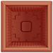 Vaso quadrato per fiori 24 pcs Rosso Mattone 38 x 38 x 30 cm - Foto miniatura 7