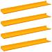 Scaffale da parete 4 pcs Giallo senape 60 x 9 x 2,5 cm - Foto miniatura 1