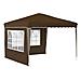 Tenda per feste a pop-up 288 x 288 x 245 cm Tortora - Foto miniatura 1