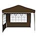 Tenda per feste a pop-up 288 x 288 x 245 cm Tortora - Foto miniatura 6