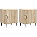 Armadio da Notte 2 pcs Rovere Sonoma 43 x 34,5 x 50 cm - Foto miniatura 1