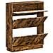 Mobile per scarpe HOORN 78 x 24 x 100 cm Legno ingegnerizzato - Foto miniatura 3