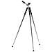 Mini Treppiede con Testa a Sfera Altezza Max 16.5 cm Nero 50010 - Foto miniatura 2