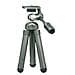 Mini Treppiede con Testa a Sfera Altezza Max 16.5 cm Nero 50010 - Foto miniatura 1