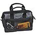 Borsa Porta Attrezzi In Nylon Resistente E Durevole, Con 2 Tasche, 8 Scomparti Interni, Maniglie E Fondo Rinforzati - Foto miniatura 5