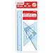 Set Disegno per Mancini Riga 30cm e Squadre da 45° e 60° Arda - Foto miniatura 1