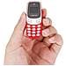 L8Star Bm10 Mini Cellulare Dual Sim Display 0.66" +Slot MicroSD Bluetooth Colore Rosso - Foto miniatura 4