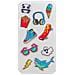 KidsBeat - Cuffie per Bambini con Filo Colore Blu + 10 Sticker 3D  - Foto miniatura 5