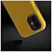 Cover Silicone Apple Iphone 11 Semi-rigida Opaca Finitura Soft Touch Giallo - Foto miniatura 2