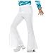 Pantaloni Da Disco Bianchi Uomo - Taglia: L - Foto miniatura 1
