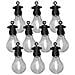 Luci Per Feste Da Giardino Con 10 Led Tahiti - Foto miniatura 4