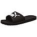 purecat - Scarpe Da Spiaggia E Piscina Unisex Adulti, Nero (nero-bianco 01), 44.5 Eu (10 Uk)  - Foto miniatura 1