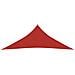 Vela Parasole 160 G / m Rossa 4x4x4 M In Hdpe - Foto miniatura 3