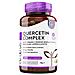 La Quercetina Complesso Con Vitamina C - 120 Vegan Capsule (2 Mesi) Miscelato Con Rosa Canina Bioflavonoidi Bromelina Acerola E Rutina - Made In Uk Da - Foto miniatura 1