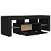 Mobile Porta TV con Luci LED Nero 120x35x40 cm - Foto miniatura 7