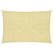 Vela Parasole 160 g / m² Beige 3x4 m in HDPE - Foto miniatura 1