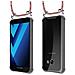 Catena Di Telefoni Cellulari Compatibile Con Samsung Galaxy A5 2017 In Colorful Parrot - Coperchio Protettivo In Silicone Con Anelli D'argento, Cinturino In Corda E Custodia Staccabile - Foto miniatura 8