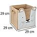 Contenitore Tessile Lion, Motivo Bambini, 29x29x29 Cm - Foto miniatura 2