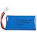 1 Pezzo Batterie Lipo Ricaricabili 3.7v, 500mah Per Rc Droni Quadricotteri Hubsan X4 H107l H107c H107d H107 V252 Jxd 385 - Foto miniatura 1