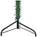 Albero Natale Artificiale Sottile a Metà Supporto Verde 150 cm - Foto miniatura 8