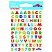 80 Adesivi Dell'alfabeto - Multicolore - 0,7 Cm - Foto miniatura 1