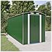 Capanno Da Giardino Verde 192x523x223 Cm Acciaio Zincato - Foto miniatura 1