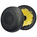 Cuscinetti Auricolari Per Cuffie Jabra Elite 45h / Jabra Evolve2 65 Cuscinetti Di Ricambio 1 Paio Black  Jabra Elite 45h / Jabra Evolve2 65 - Foto miniatura 2