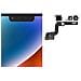 Fotocamera Frontale Compatibile Per Iphone 14 Plus Di Ricambio Con Obiettivo - Foto miniatura 2