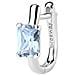 Monorecchino Donna A Forma Di U In Argento 925 Collezione Fancy Fcl08 - Foto miniatura 1