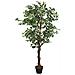 Albero Di Ficus Artificiale 1008 Foglie 180 Cm Verde - Foto miniatura 1