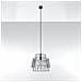 Sollux Lighting Lampada A Sospensione Gate Nero Sl.0663 - Industriale Lampade A Sospensione Nero 130x35x35 Cm - Foto miniatura 2