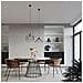 Sollux Lighting Lampada A Sospensione Gate Nero Sl.0663 - Industriale Lampade A Sospensione Nero 130x35x35 Cm - Foto miniatura 6