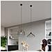 Sollux Lighting Lampada A Sospensione Gate Nero Sl.0663 - Industriale Lampade A Sospensione Nero 130x35x35 Cm - Foto miniatura 7