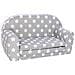 Canapé Enfant 68449 Bear Canapé Pour Enfant Gris Fauteuil Enfant