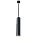 Lampadario A Sospensione Moderno Shelby Alluminio Nero 1 Luce Gu10 50w - Foto miniatura 1