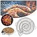 Affumicatore Barbecue Acciaio Inossidabile Fumatore Generatore Fumo 23 X 8 Cm - Foto miniatura 2