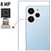 Fotocamera Posteriore Sensore Ultra Grandangolo Per Xiaomi Redmi 12 - Foto miniatura 4