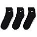 Calzini 3Packsx7667-010 Unisex Taglia L Colore Nero - Foto miniatura 2