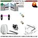Automazione Cancello Kit Motore A Braccio Articolato 230/24 V Anta Battente Da 0,5 A 2,5 Mt Centrale Radiocomandi Faro - Foto miniatura 1