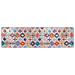 Tappeto Lavabile Multicolore 80x300 Cm Antiscivolo - Foto miniatura 2