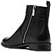 Padma Strap Flat Bootie Stivaletti Pelle Di Mucca Scarpe Donna Nero Eu 37, 40t2pdfe5l-001 - Foto miniatura 3
