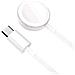 Apple Watch Charger Usb-c Caricabatterie Wirless Compatibile Con Tutti I Modelli Di Apple Watch 2.5 W Cavo Intrecciato 1 Mt Bianco - Foto miniatura 1