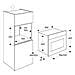 Forno Microonde ad Incasso F457MODMWTC con Grill Capacità 38 Litri Potenza 3400 Watt Colore Rame - Foto miniatura 4