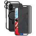 Pacchetto Di Protezione Per Apple Iphone 16 Plus Flagship Series 3-in-1 Privacy, Nero Transparente - Foto miniatura 1