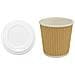 Tazze Da Caffè In Carta Con Coperchi 1000 Pz 4oz 100 Ml - Foto miniatura 2